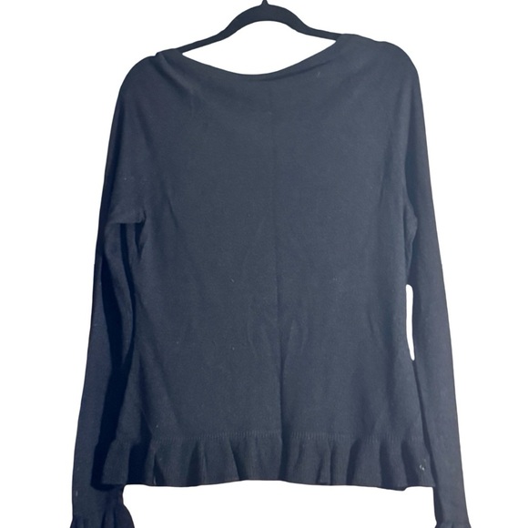 Moda International Black Long Sleeve Sweater - Picture 2 of 4